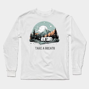 Nature Escape: Campfire Chronicles Long Sleeve T-Shirt